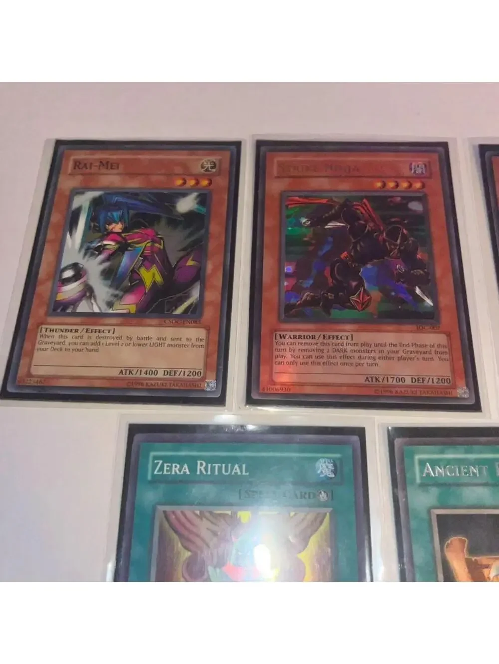 7x Yu-Gi-Oh Lot Super Rare Holo Bundle Black Luster Ritual
